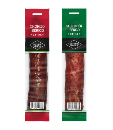 Lote Paleta Ibérica Cebo Campo '5B' & Ibéricos - Estirpe Negra